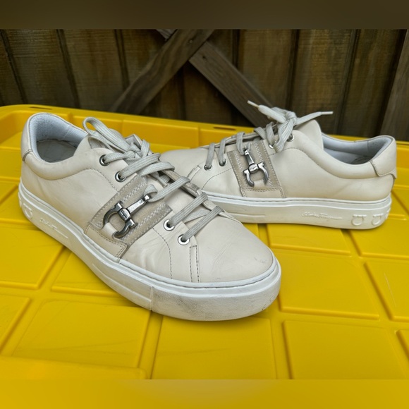 Salvatore Ferragamo Sultan Sneaker used condition pictures show